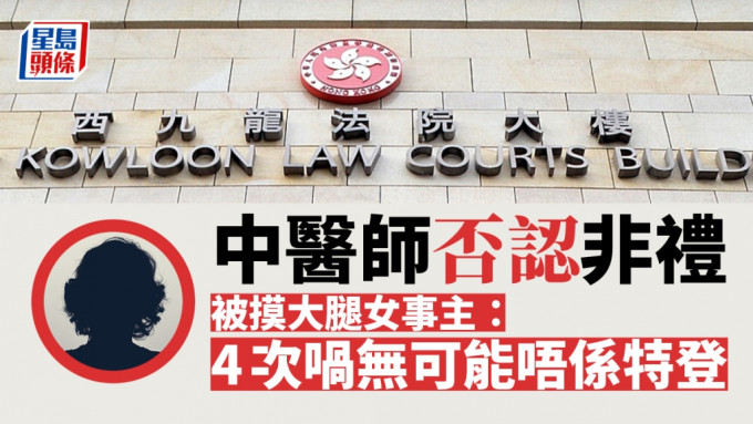 中医师否认一项非礼罪，今于西九龙裁判法院受审。资料图片
