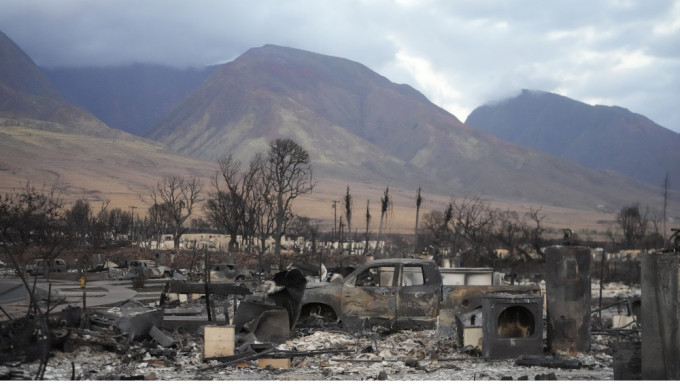 夏威夷山火增至110人死亡，拜登下周一視察災情。AP