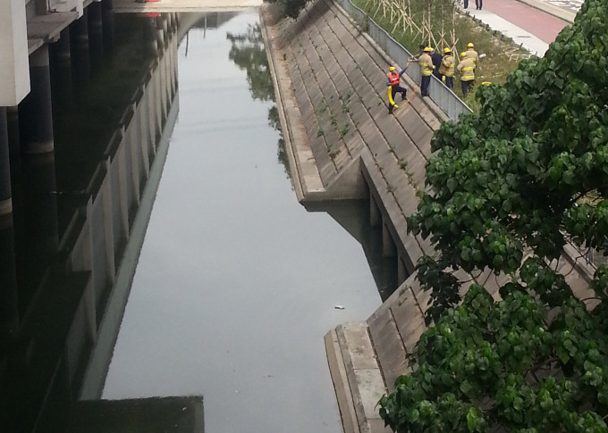 屯門河有男子遇溺。 資料圖片