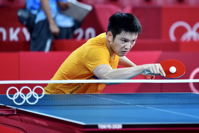 樊振東(見圖)及馬龍晚上進行乒乓球男單決賽。資料圖片