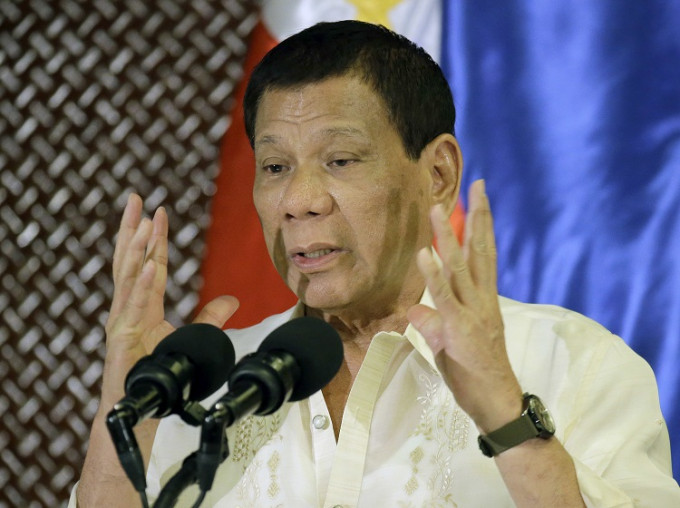 菲律宾总统杜特尔特。AP图片