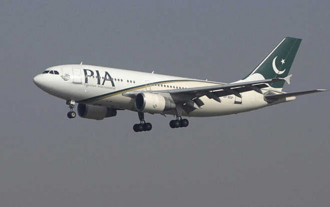 巴基斯坦航班客机。路透社资料图片
