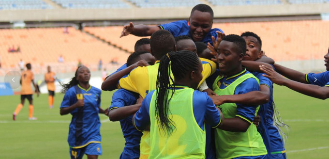 坦桑尼亞女子足球隊。坦桑尼亞足總官網