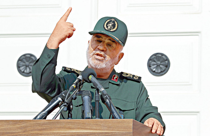 伊朗革命衞隊將領薩拉米少將。