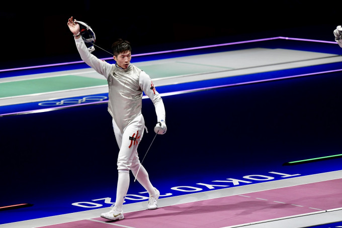 张家朗在奥运夺得香港第二面金牌。资料图片