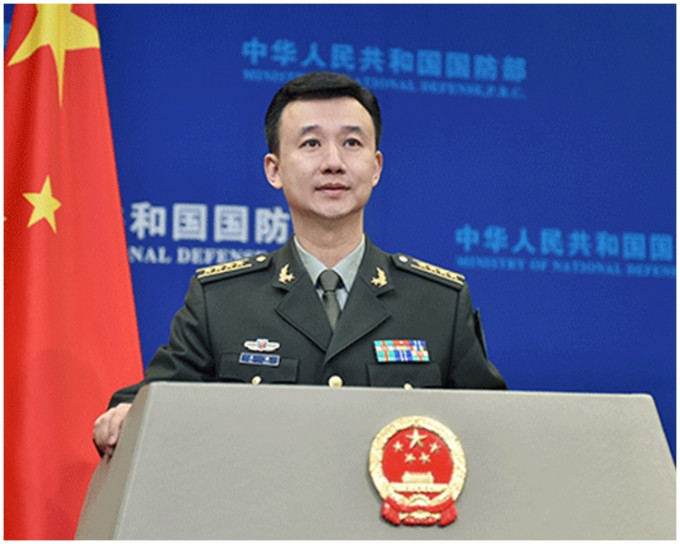 中国国防部新闻发言人吴谦。