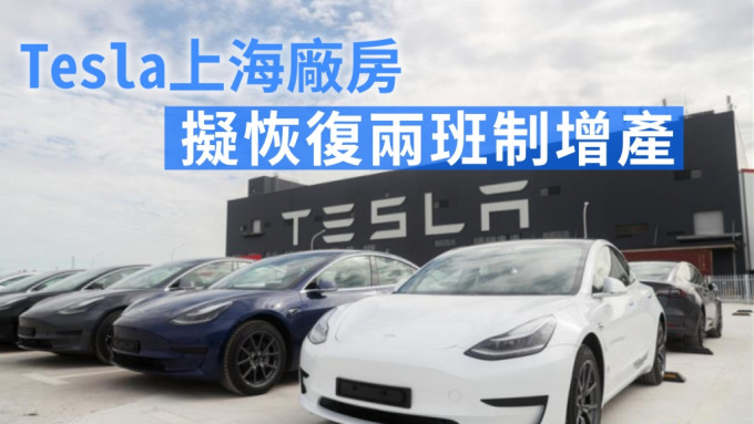 Tesla上海工厂拟恢复两班制。新华社资料相