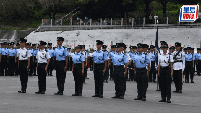 128名內地港生通過警員遴選，最快7月31日獲聘任。資料圖片