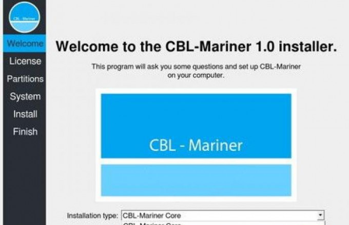 CBL-Mariner全盘由Microsoft开发及维护，以GNU / Linux distribution方式开源，不过除了安装程序，操作就全部是CLI了。