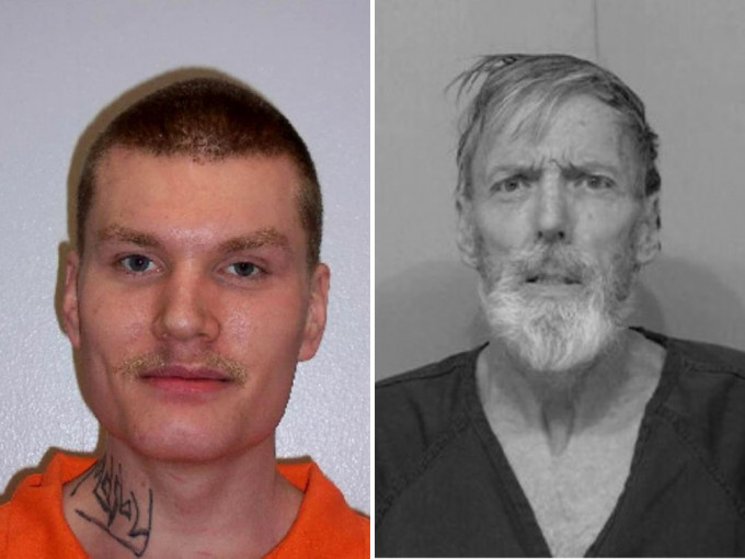 26歲的囚犯戈茲比（左）說，他打死芒格爾（右）是因對方炫耀性侵自己妹妹的細節，讓他怒不可抑。網圖