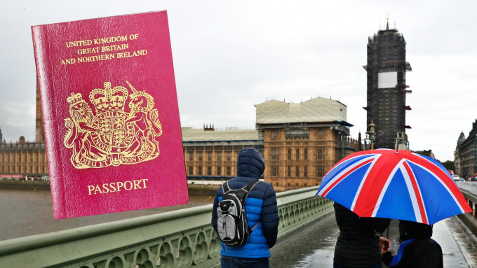 英国明年1月31日起接受BNO居留签证申请。AP资料图片