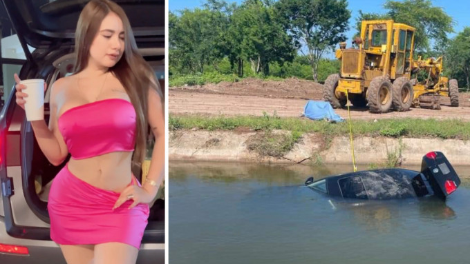 墨西哥巨胸网红被发现离奇堕河亡。Twitter