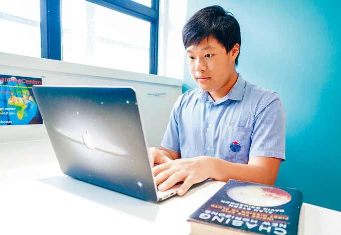 IGCSE狀元姚皓霖，期望負笈美國攻讀天體物理學課程，將來從事太空探測儀器的研究。