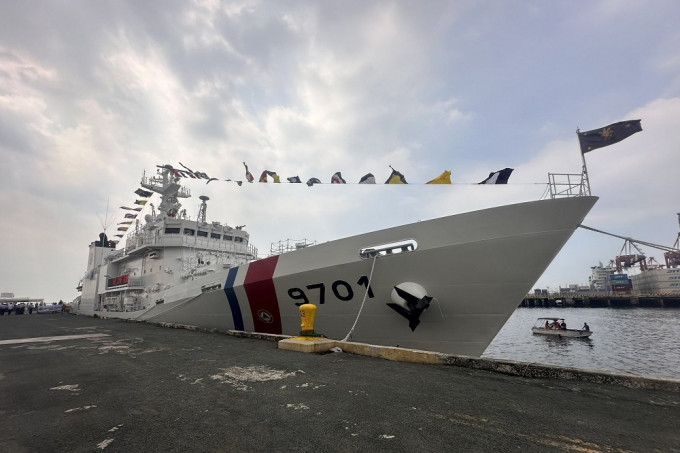 日本向菲律賓提供5艘大型巡防艦，圖為菲律賓海岸防衛隊巡邏船馬格巴努亞號。網上圖片