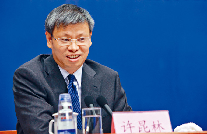 上海副市長許昆林調任蘇州書記。