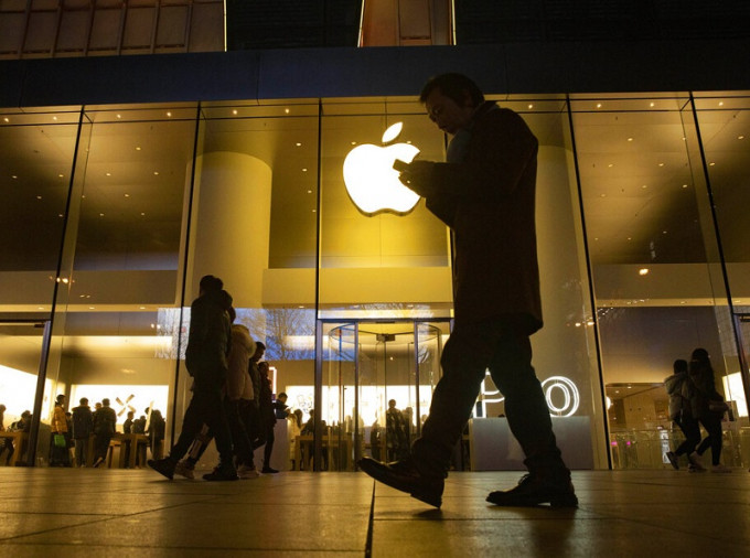 蘋果公司因違反反壟斷規定，被法國罰12億美元。資料圖