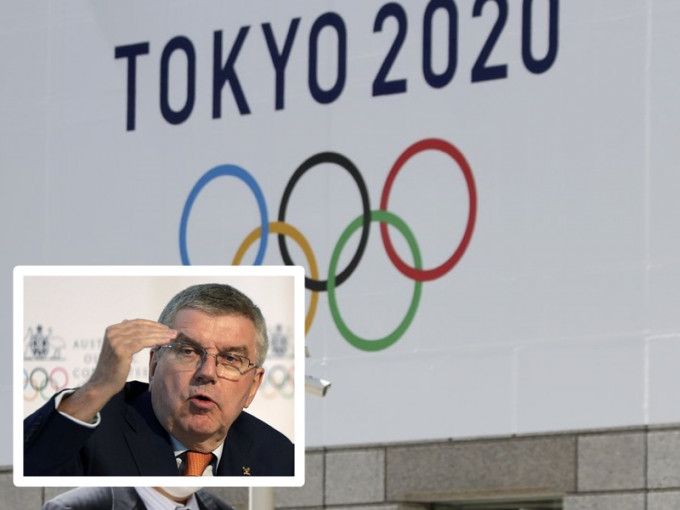 巴赫指倘东京奥运明年仍无法举办，只能取消。 AP