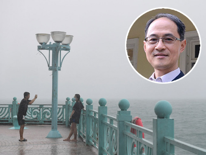 天文台台长郑楚明形容狮子山路径飘忽，加上有东北季候风，在共同效应下，为香港带来强劲的风力及雨量。