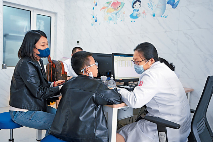內蒙古呼和浩特市婦幼保健院開設的「兒童學習困難門診」。