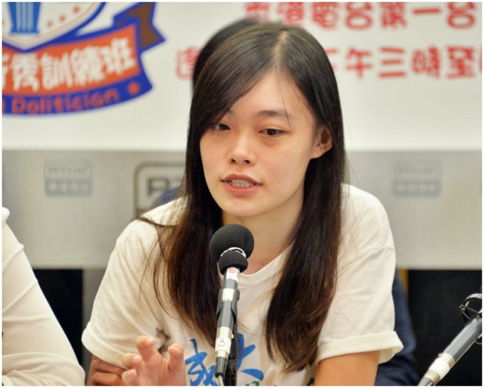 邵岚对参与罢课的大专学生人数感乐观。资料图片