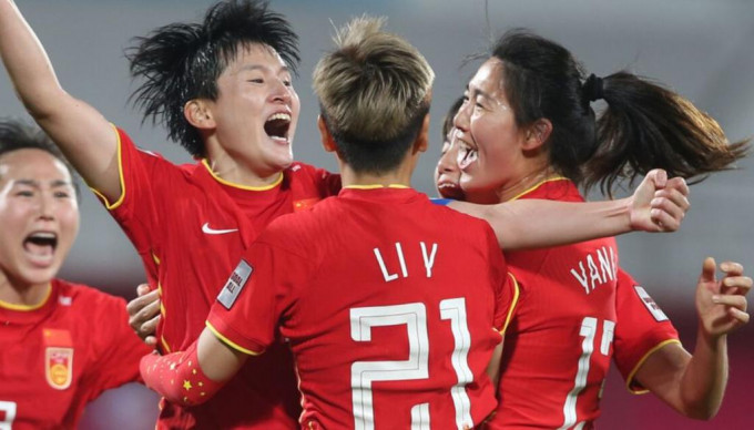 中国女足被指全球收入最高。亚洲足协官网图片