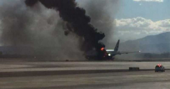 古巴一架客机起飞不久后坠毁。网上图片