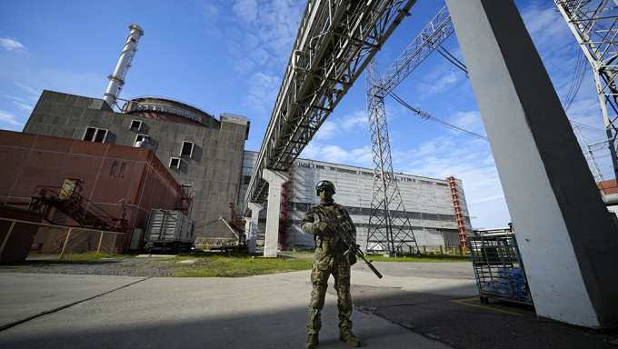 扎波羅熱核電站衝突持續。AP