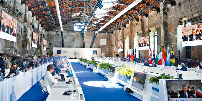 ■G20财长和央行行长在意大利威尼斯举行会议。