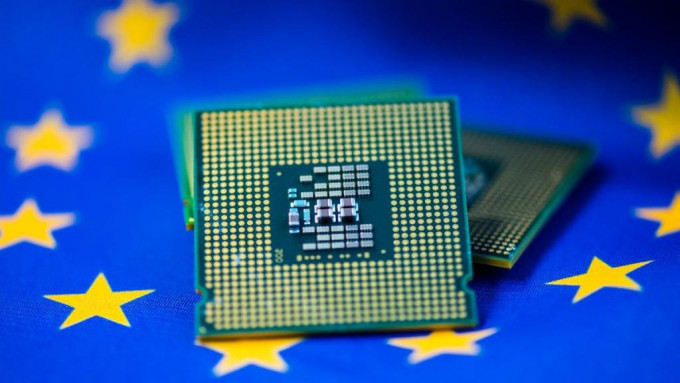 欧盟冀透过《欧洲晶片法案》，推动欧洲半导体供应自主化。资料图片