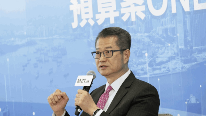 陈茂波表示将维持偏松财政政策。资料图片