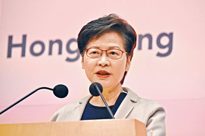 ■林郑表示，香港迎来了重回「一国两制」正轨新局面。