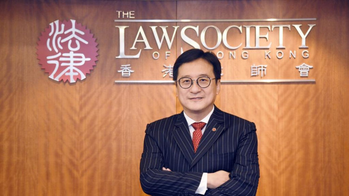 香港律師會會長陳澤銘。資料圖片