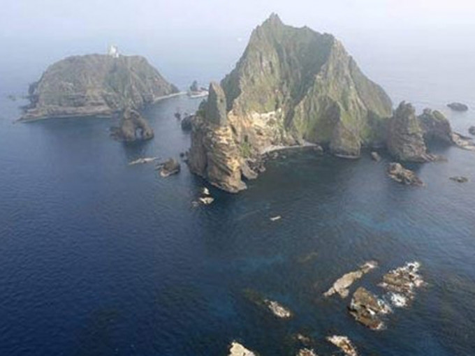 日韓爭議島嶼獨島（日本稱竹島）東北側180海里處，發生韓籍漁船與日籍漁船相撞事故。(網圖）
