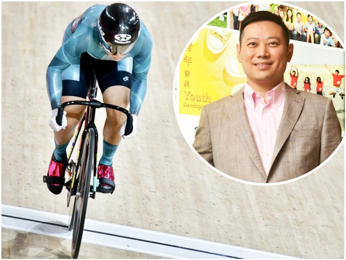 徐英伟（小图）相信香港可争取到举办单车和水上活动的项目。资料图片