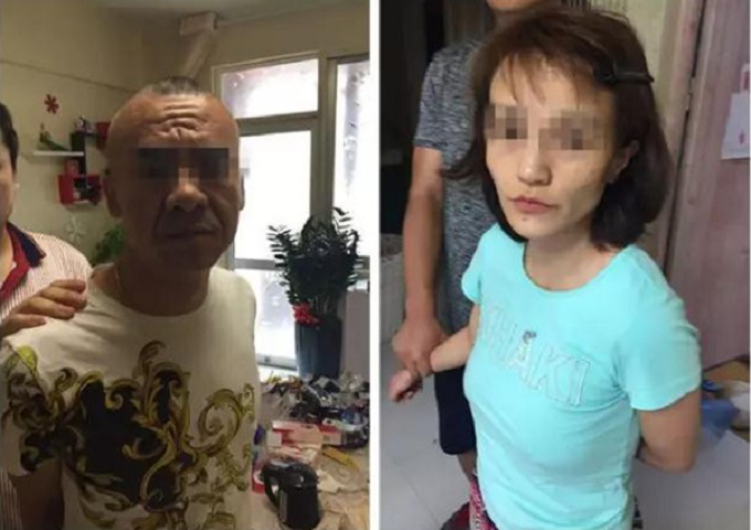 在深圳市羅湖區拘捕一對涉嫌詐騙的夫婦。