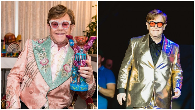 76歲艾頓莊Elton John跌倒緊急送院！留醫後情況曝光 上月剛完成告別演唱會