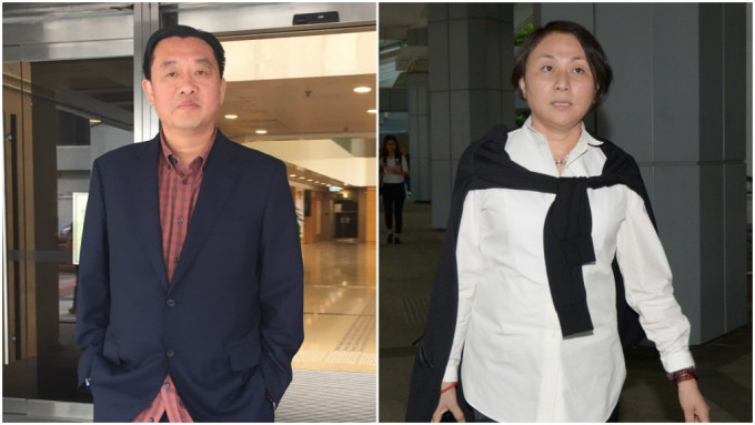 被告陈克恩（左）、Hao May（右）与Yee Wenjye均以缠讼13载为由，要求判以可即时获释刑期。资料图片