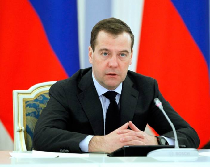 俄羅斯聯邦安全會議副主席梅德韋傑夫。