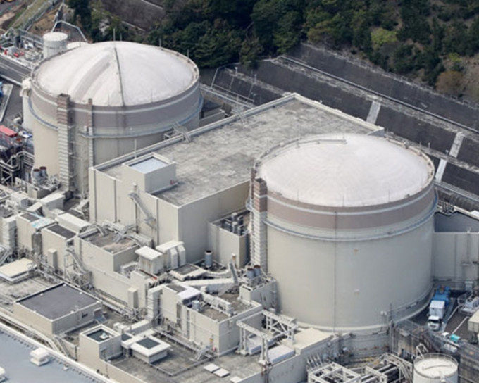 日本關西電力公司決定報廢福井縣大飯町核電站2個核反應堆機組。網圖