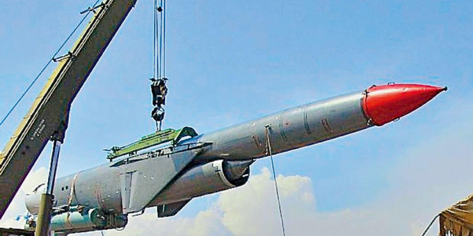 P-1000「火山」反艦導彈可攜核彈頭。 