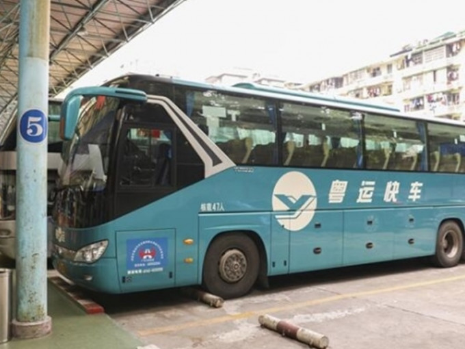廣州所有省際長途客運班次在假期間停運。網圖