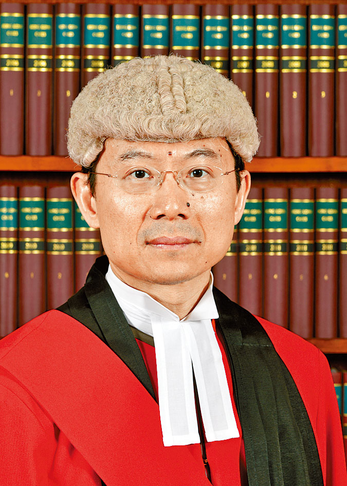 高等法院另一法官陳健強處理《願榮光》案。