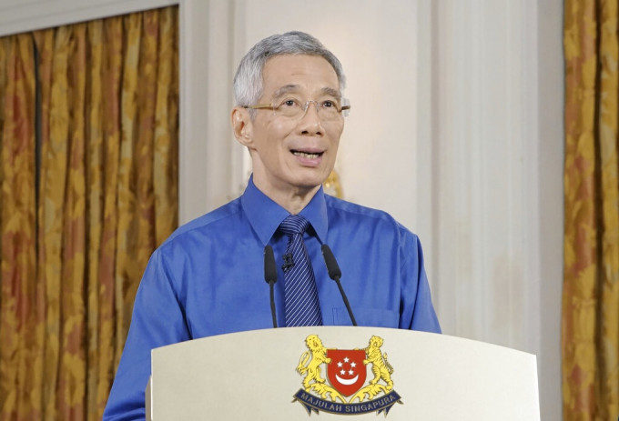 新加坡總理李顯龍。AP資料圖片