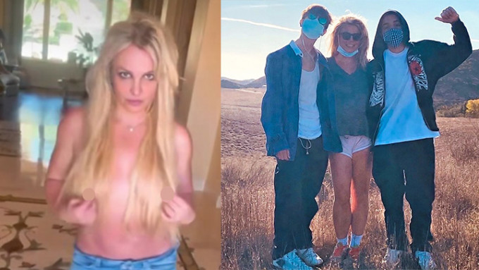 Britney与两子关系愈来愈差。