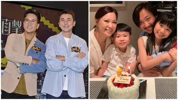 洪永城、区永权、胡美贻和伍韵婷昨晚（11日）出席TVB节目《瞬间直击半小时》记者会。