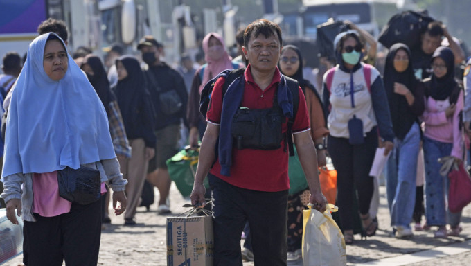 印尼高度關注台海局勢，因為有35萬名印尼人在台灣工作。AP