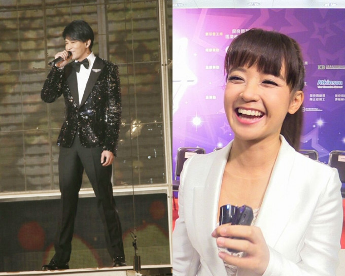 陳曉東、糖妹等為籌款節目《星光熠熠耀保良》演出。
