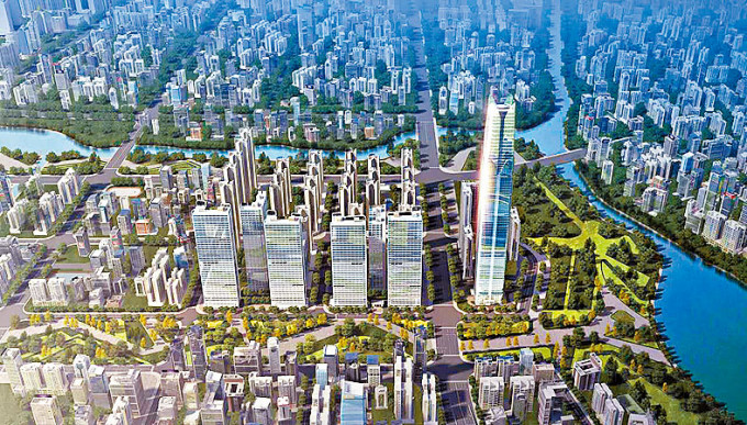 龙光．玖誉城坐落肇庆新区，2房入场费50万元人民币起（折合61.6万港元）。