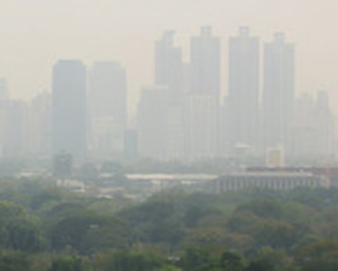 泰国清迈受近日雾霾笼罩。AP图片