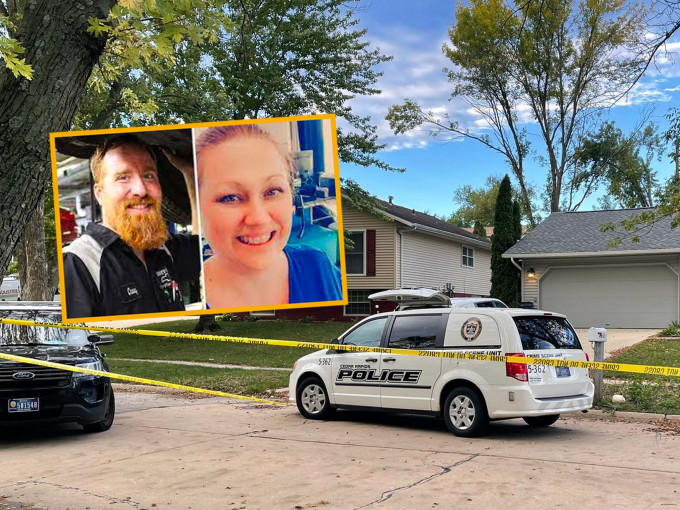男死者為42歲的凱西，女死者為41歲的史拉德，二人先後遭17歲的兒子殺死。互聯網圖片